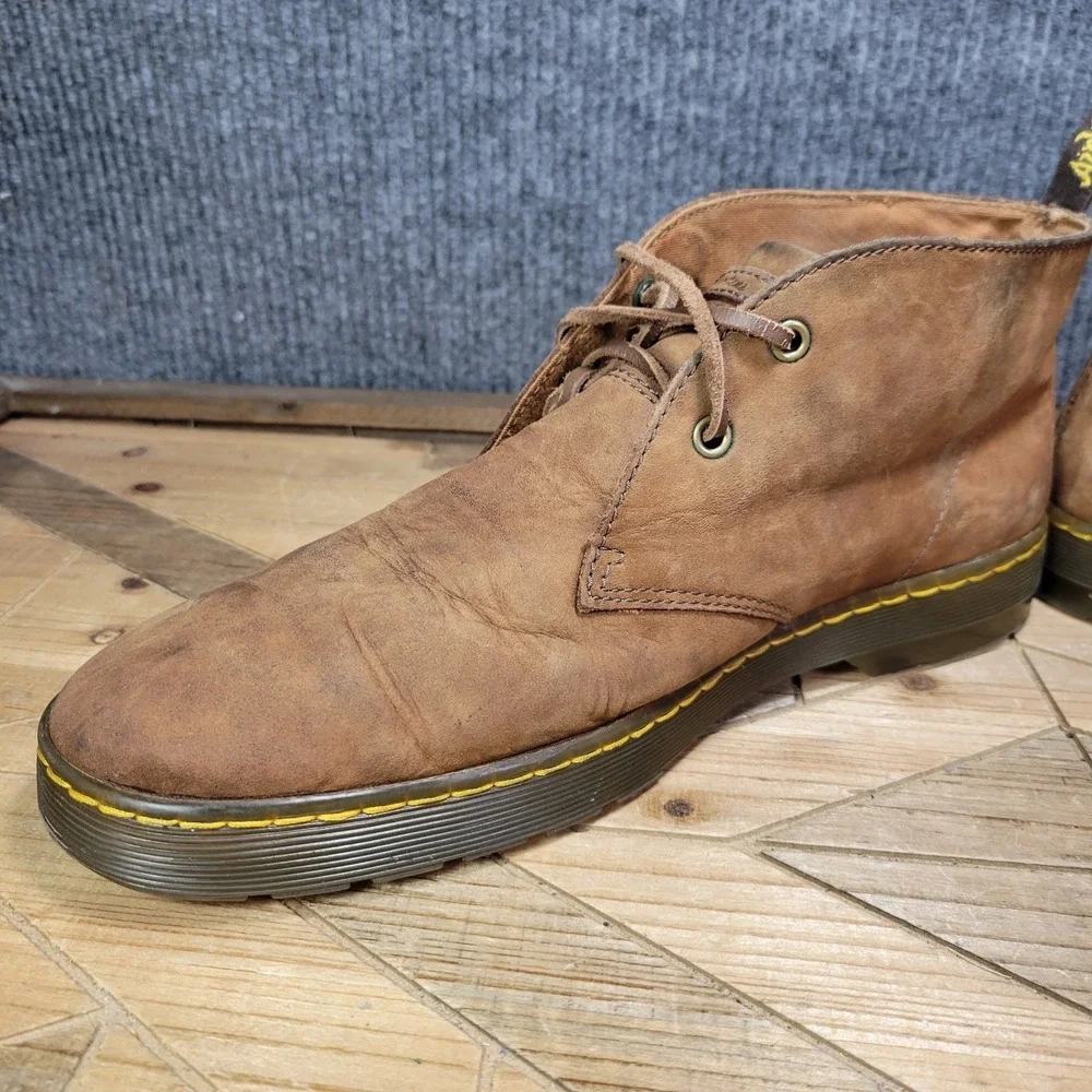 Dr. Martens Cabrillo Leather Chukka Boots US Men's 13 M Distressed Shoes
